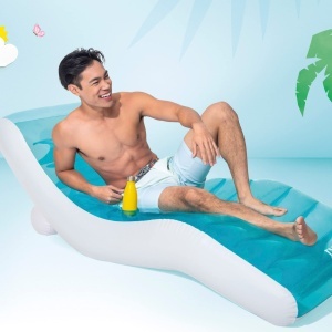 Lounge pentru piscina Intex Splash Lounge 191 cm x 99 cm, albastru, 220 lb - Img 7