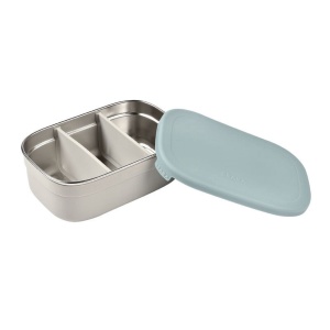 Lunchbox BEABA, 760mL, inox, grialbastru, 100 etansa - Img 4