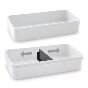 Lunchbox Cloer 800S1-1 XXL 2100ml Alb Bento Box 5 piese Capac etans - Img 4