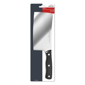 Macheta Lacor 39018, otel inoxidabil, maner ergonomic, lama 17 x 8 cm, negru - Img 5