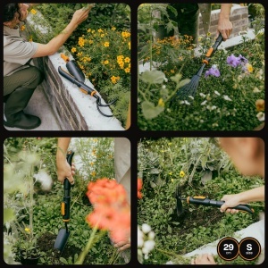Maner pentru unelte de gradina Fiskars OneClick S, ergonomic, usor, compatibil cu accesorii - Img 3
