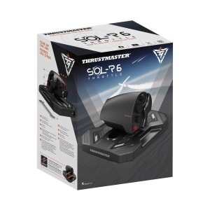 Maneta de control Thrustmaster Sol-R 6 60 butoane, RGB, sistem de detent ajustabil - Img 2