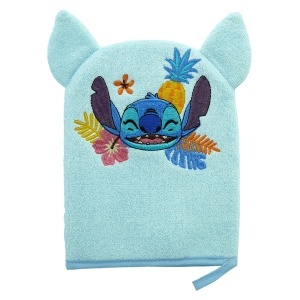 Manusa de baie Disney Baby Lilo Stitch, ultra moale, pentru copii, usor de curatat - Img 2