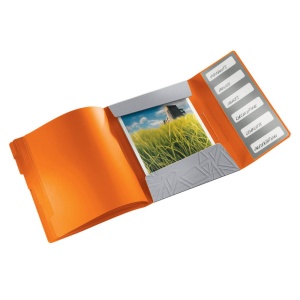 Mapa de organizare Leitz Urban Chic, A4, 200 foi, gri, extensibila - Img 4