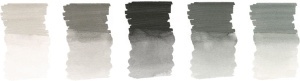 Marker Aquarell Faber-Castell Albrecht Durer, 5 culori, nuante de gri - Img 4