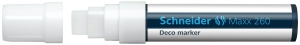 Marker cu creta lichida Schneider Maxx 260, 5mm si 15mm, alb, 5 bucati - Img 11
