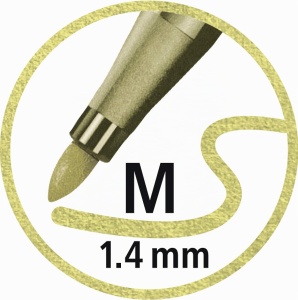 Marker metalic STABILO Pen 68, culori vibrante, fara miros - Img 11
