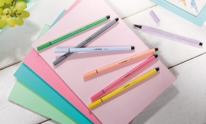 Marker Premium STABILO Pen 68, 1 mm, culori intense, uscat 24 ore - Img 3