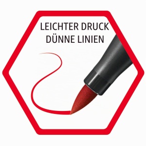 Marker Premium STABILO Pen 68 cu Pinselspitze, 24 culori, inclusiv 5 neon - Img 6