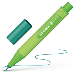 Marker Schneider Link-It, 10 bucati, 0.4 mm, verde nautic - Img 5
