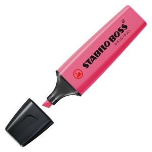 Marker text STABILO BOSS ORIGINAL, culoare vibranta, 4 ore protectie la uscare - Img 4