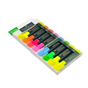 Marker textil Faber-Castell TEXTLINER 48, set 8 culori, cerneala pe baza de apa - Img 3