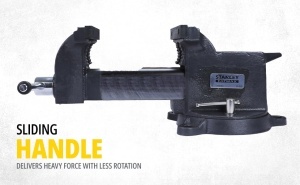 Masa de lucru STANLEY Maxsteel, 2200 kg forta de prindere, 105 mm extensie, gri - Img 7