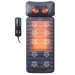 Masaj Comfier cu Functie de Calorifere, 10 Motoare de Vibratie, 4 Perne de Calorifere