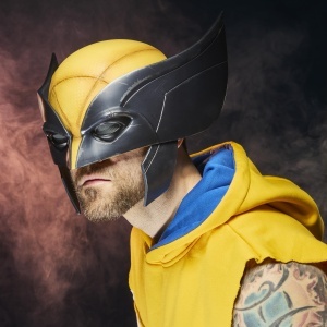 Masca Wolverine Premium Hasbro, 11, Culoare Galbena si Neagra - Img 5