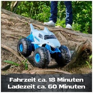Masina cu telecomanda Monster Jam Megalodon Storm, 115, impermeabila, pentru toate terenurile - Img 5