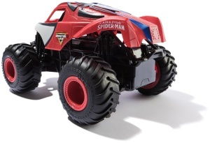 Masina cu telecomanda Monster Jam Spider-Man, 124, interiorexterior, negru - Img 8