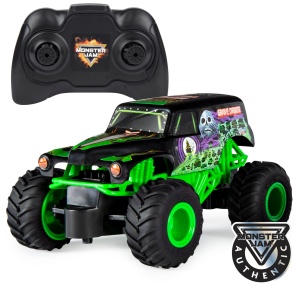 Masina de curse RC Monster Jam Grave Digger 124, cu telecomanda 2.4GHz