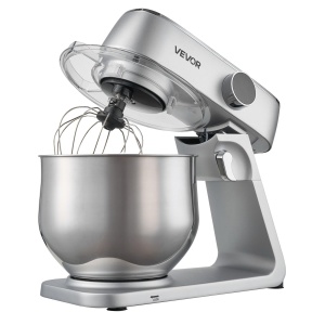 Masina de Facut Aluat VEVOR SM-1527N, 1800 W, 7.4 L, Argintie - Img 9