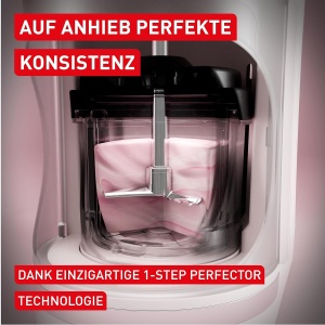 Masina de Facut Inghetata Tefal Dolci, 10 Programe, Design Elegant Negru - Img 5