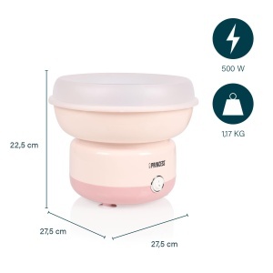 Masina de facut vata de zahar Princess 292990 500W Design compact BPA-free - Img 2