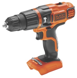 Masina de gaurit cu percutie BlackDecker BDCH188N, 18V, 2-Gang, 10 mm - Img 2