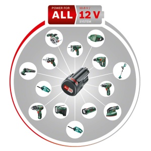 Masina de gaurit si insurubat Bosch EasyDrill 1200 12V 1 acumulator 15Ah LED integrat - Img 3