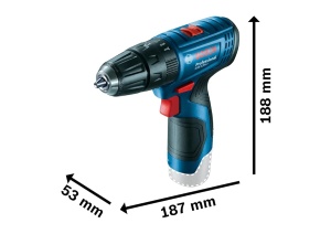 Masina de Gaurit si Insurubat Bosch Professional GSB 120-LI, 12V, 2 Acumulatori 2.0Ah - Img 2