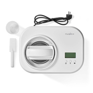 Masina de inghetata Nedis, 1.0 L, complet automata, alb - Img 3