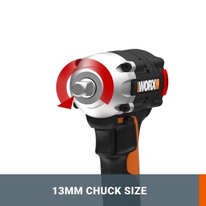 Masina de insurubat Worx WX272 Nitro 20V 300Nm Motor fara perii - Img 4