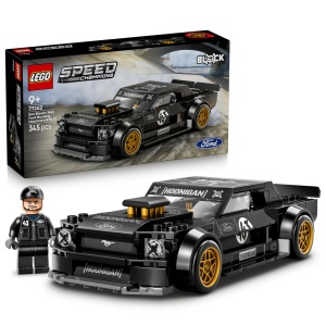 Masina de Jucarie LEGO Speed Champions Ken Block 1965 Ford Mustang Hoonicorn V1, 345 Piese