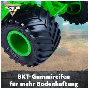Masina de Jucarie Monster Jam 124 Grave Digger, Detalii Realiste, Suspensie Functionala - Img 3