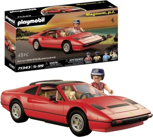 Masina de Jucarie PLAYMOBIL Ferrari 308 GTS Quattrovalvole, Figurine incluse, 48 piese