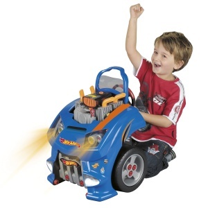 Masina de Montaj Theo Klein 2822 Hot Wheels cu Functii de Reparare, 43x40x52.5 cm - Img 3