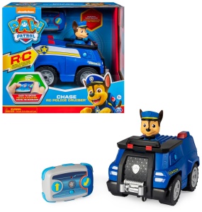 Masina de politie cu telecomanda PAW PATROL Chase, 2.4 GHz, pentru copii de la 3 ani