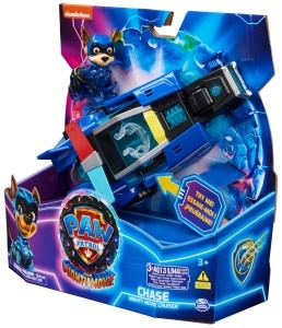 Masina de politie PAW Patrol Chase cu figurina, 17 cm, efecte de lumina si sunet - Img 8