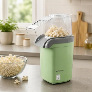 Masina de Popcorn EMERIO POM-111664.9, 50-60g, Heiluft, Compacta - Img 2