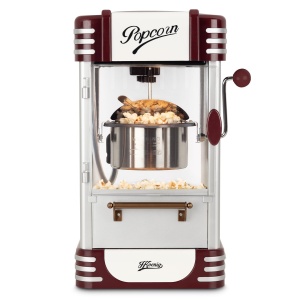 Masina de Popcorn H.Koenig POP330, Capacitate 50g, Putere 360W, Design Retro - Img 6