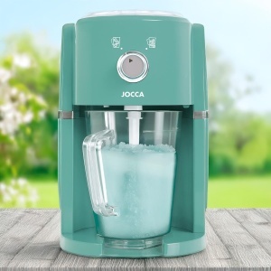 Masina de Slushy Jocca, 1.1L, Cutite din Otel Inoxidabil, Turcoaz - Img 3