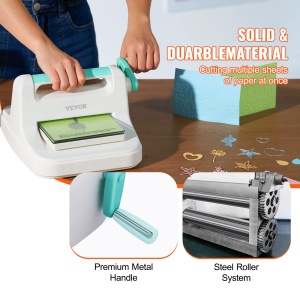 Masina de Stantat si Prelucrat VEVOR 160 mm, Starter Kit pentru Scrapbooking - Img 6
