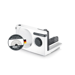 Masina de taiat Severin AS 3912, putere 100 W, reglare grosime taiere 0-15 mm, alb-negru