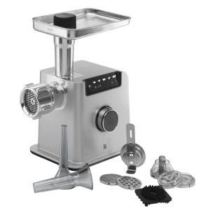 Masina de tocat carne WMF Profi Plus 350W Functie revers Kebbe si accesorii pentru carnati - Img 7