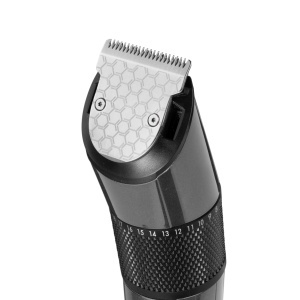 Masina de tuns BaByliss E978E Carbon Titanium 26 lungimi de taiere argintiu-negru - Img 3