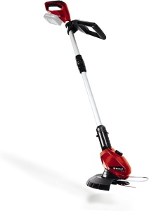 Masina de tuns iarba cu acumulator Einhell GE-CT 18 Li Solo Power X-Change (Li-Ion, 18V, 8500rpm, cap motor rotativ si rabatabil, Flowerguard, fara baterie si incarcator)