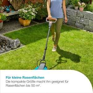 Masina de tuns iarba GARDENA HandyMower 2218V, compacta, pentru suprafete de pana la 50 m - Img 2
