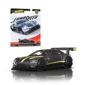 Masina Die-Cast Hot Wheels Aston Martin Vantage GTE 164 cu Roti Real Riders