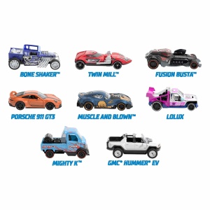 Masina Hot Wheels Pull-Back Speeders 143, Rolomatic, Diverse Modele - Img 5