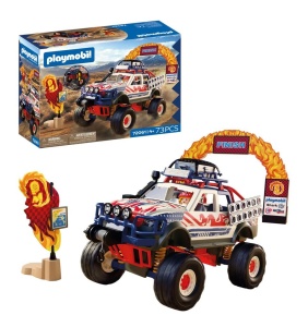 Masina Offroad PLAYMOBIL 72061 cu Seilwinde si Bruckenplatten pentru copii de la 4 ani