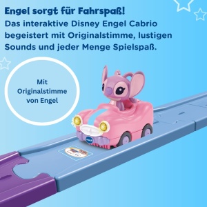 Masinuta Interactiva VTech Tut Tut Baby Flitzer Disney Engel Cabrio - Img 2