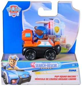Masinuta Paw Patrol - Pup Squad Racer, 6.5 cm, cu roti functionale, pentru copii - Img 3